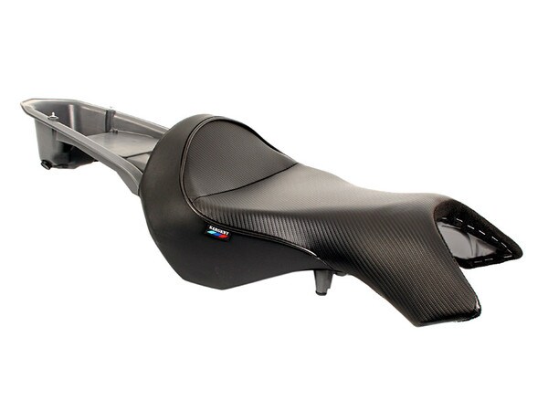 World Sport Modular Seat System on the K 1200 R - CFX, All Black.